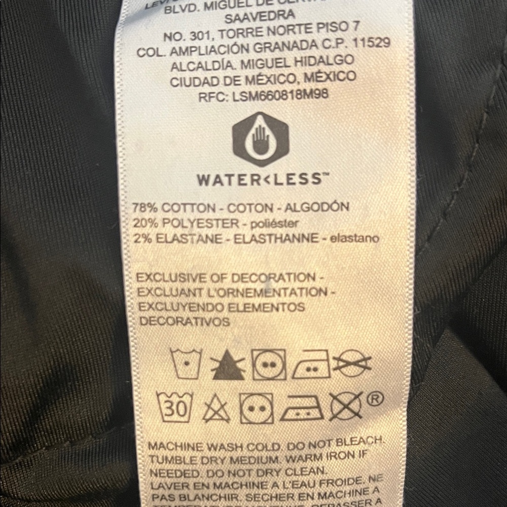 Levi Strauss Sz 18L Totally Shaping Pull-On Skinny Jeans #levis #classic #tall - Picture 8 of 9